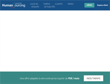 Tablet Screenshot of humansourcing.com